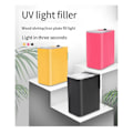 Miniatyrbilde 3 av 5: UV Sequin Agn Fyll Lys Vanntett for Utendørs Fiskeverktøy Svart