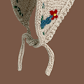 Miniatyrbillede 5 af 5: Strikket ørehattevarmer Retro håndlavet efterår vinter Ins Style Søde kvindelige tilbehør Beige M(56-58cm)