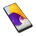 Miniatyrbillede 4 af 8: 6,7 tommer organisk LED-skærm udskiftning med fingeraftrykssensor til Samsung Galaxy A72 5G 4G SM A725 SM A725M DS sort