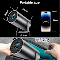 Miniatyrbild 4 av 5: Projektor 4K Android 11 Wifi6 Bluetooth 5.0 260 ANSI Lumen EU-kontakt