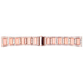Miniatyrbillede 3 af 8: Rhinestone rustfrit stålrem hypoallergen 22mm lugs metalrem til Huawei WatchRose Gold