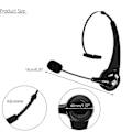 Pikkukuva 3 / 4: Uusi 2023 Trucker Over The Head langaton Bluetooth-boomimikrofoni kuulokemikrofoni mobiilikuljettajalle Zekai