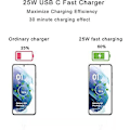 Miniatyrbilde 4 av 5: 25W Lader Kompatibel med Samsung Galaxy S22, S21, S21 Puls, S21 Ultra, S21 FE, S20 FE, Z Fold 3, Fold 4, Flip 3, Flip 4 5G, Note 20, A53, A52s, A71