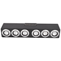 Miniatyrbillede 3 af 8: Bluetooth 5.0 Soundbar Stærk Bas Effekt Multifunktionel Trådløs Højttaler til Telefon Tablet PC Sort