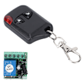 Miniatyrbild 4 av 8: Enkelkanals relä RF trådlös switch 433MHz DC12V justerbar fjärrkontroll switch för elektriska dörrar