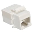 Miniatyrbilde 4 av 8: 50 stk Keystone Jack RJ45 Cat5e 90 graders slank uskjermet punch-fri Ethernet-modul nettverkskontakt