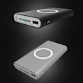 Miniatyrbild 5 av 8: DIY Power Bank- case Typ C Trådlös laddning DIY Mobile Power Box Kit för 10000 mah litiumjonbatteri grå