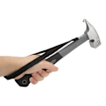 Miniatyrbillede 7 af 8: Camping Hammer Heavy Duty Bærbar Multifunktion Camping Telt Hammer med Trækker Forbindelsesledning til Udendørs Sort