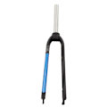 Miniatyrbillede 7 af 8: BOLAN Aluminiumlegering Mountainbike Forgaffel 26 27.5 29 Tommer Cykel Hard Fork Sort Blå