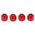 Miniatyrbild 4 av 8: RC Hex-hjulnavadapter Navbreddningsanslutning för Traxxas 1/10 RC Crawler Car VehicleRed 10mm