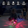 Miniatyrbilde 3 av 5: 2025 Egnet Babyleketog, 360 Selvspinnende Tog Leker med Fantastiske 3D-Lys og Musikk, Automatisk Styring