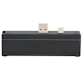 Miniatyrbillede 3 af 8: Til Surface Dock 5 i 1 5 Gbps hukommelseskortlæser 4K opløsning Aluminium Shell Hot Swap USB3.0 Hub til Win10 til Win XPBlack