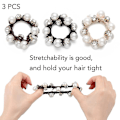 Miniatyrbild 5 av 5: Hårband Elastiskt Hårband Imitationspärla Hårband (3-pack)