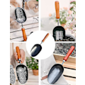 Miniatyrbild 5 av 5: Trädgårdsspade, Handspade för Trädgård, lämplig för Jord, Kompostflyttning, Plantering, Omplantering, Skopa av Djurfoder