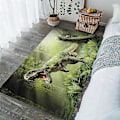 Miniatyrbilde 1 av 5: Nordisk Stil Tepper 3d Dinosaur Print Tykkere Teppe For Stue Nattbord Soverom Fjærteppe Husholdnings Flannel Matte/tepper7 90cmx150cm