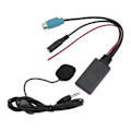 Pikkukuva 7 / 8: Auton Bluetooth5.0 AUX-moduuli Handsfree-mikrofoni ABS Kulutuskestävä Vanhenematon Alpine KCE‑236B:lle