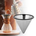 Miniatyrbilde 4 av 8: YJ‑99A3 Kaffefilter i rustfritt stål Tekaffedrypper Kaffemaskinsil