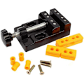 Miniatyrbillede 1 af 5: Mini Flat Clamp Vise til Smykker og Urreparation Kompakt Åbning Parallel Bordværktøj