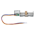 Pikkukuva 1 / 8: Askelmoottorin mini lineaarinen johtoruuvimutterin liukusäädin, 2-vaiheinen 4-johdin pienten 20 mm:n liukukappaleiden tee-se-itse