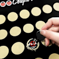 Miniatyrbilde 2 av 5: Valentines Gave Skrape Lodd Plakat, 100 Posisjoner Utfordring Dates Skrape Lodd Plakat Romantisk Par Kveld Spill Plakat for Jubileum og Valentines