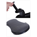 Miniatyrbillede 2 af 5: Computerarmstøtte Roterbar Komfortabel Anti-Slip Ergonomisk skrivebordsarmstøtte til hjemmekontor Sort