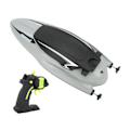 Miniatyrbilde 7 av 8: RC Racing Båt Vanntett ABS Anti-Drop Raskere Kjøring Stabil Ytelse Fjernkontroll Båt 2 Batteri Grå