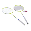 Miniatyrbild 4 av 8: SG8042 2-spelare Badminton Racket Set Lättvikts Kolfiber Dubbla Racketar för Vuxna