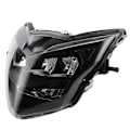 Pikkukuva 6 / 8: LED-ajovalaisin 12V kirkas moottoripyörän ajovalon muokkaus sopii Yamaha LC135 V2-V6 läpinäkyvään linssiin