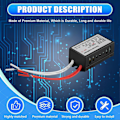 Miniatyrbild 4 av 5: 6 st Elektronisk Transformator 220V till 12V Adapter