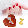 Miniatyrbillede 6 af 8: Magnetisk negleholder Manicure Praksis Træning Display Stativ Krystalholdere Legering Falske Neglespids Salon DIY Manicure Værktøjer