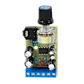 Miniatyrbild 1 av 5: DC1.8-12V TDA2822M Förstärkare 2.0 Kanal Stereo 3.5mm Ljudförstärkarkort Modul Grön-DT