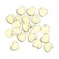 Miniatyrbillede 4 af 8: 20 stk DIY hjerteformet vedhæng i rustfrit stål med tilbehør til fremstilling af hulsmykker (guld 6,5 x 7 mm)