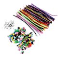 Pikkukuva 7 / 8: Chenille-varret Set Värikäs DIY-lelukoriste Materiaalit Tarvikkeet DIY-taidekäsitöille Lelut Scrapbookit