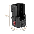 Miniatyrbillede 5 af 5: Beskyttelsesramme til DJI OSMO POCKET 3 Aluminium Extend Adapter Sort36