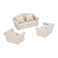 Miniatyrbillede 7 af 8: 1:12 skala dukkehus sofa håndlavet høj simulation miniature sofa til dukkehus tilbehør