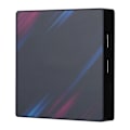 Miniatyrbilde 5 av 8: Internett-spiller TV-boks Dual WiFi BT Set Top Box Stemmeutstyr for Android 9.0 100240V (4+32G US)