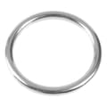304 Rustfritt Stål Båt Marine Sveisede Ring O Rund Ring Polert Sirkel 6*50mm