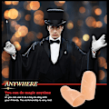 Miniatyrbillede 5 af 5: Magic Thumb Lights Sæt - LED Falske Fingerlys til Bar Scene Show - 6 Styk