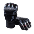Miniatyrbillede 3 af 8: 1 par Boksehandsker Halv Finger Kickboxing Handsker Sparring Boksehandsker til Mænd Kvinder Voksne