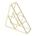 Miniatyrbillede 5 af 8: Servietholder mode fortykket udvidet trekantet fritstående metal smedejern lodret vævsholder guld