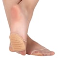 Pikkukuva 7 / 8: 1 pari piilossa olevaa liukumatonta korkeakorkoista jalkaterän pehmustetta (beige)