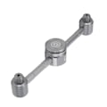 Miniatyrbillede 4 af 8: 3 i 1 Butan Komfur Hoveder Adapter Gaspatron Hoved Konvertering Adapter til Udendørs Camping