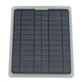 Miniatyrbillede 2 af 8: Mini solcellepanel-sæt 22W med beslag 12V OBD batterikontroller monokrystallinsk solcellepanel til udendørs
