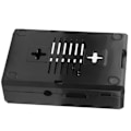 Miniatyrbillede 3 af 8: Skal Beskyttende Etui Frosted Etui Cover ABS til Raspberry Pi 3B 3B+ E Style med Skruer (Sort)