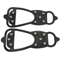 Miniatyrbilde 2 av 8: 1 par 8 tenner stegjern Anti Slip Ice Traction Cleats Sko grep for å gå på snø og isM