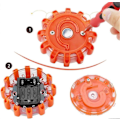 Miniatyrbillede 5 af 5: Multifunktionel nødbelysning Amber vejsikkerhedsadvarselslampe