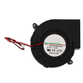 Miniatyrbilde 4 av 8: 12V vifte DC12V 2,85A 5400RPM børsteløs slitesterk PBT glassfiber kobber kjølevifte for rutermotorenhet