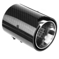 Miniatyrbillede 1 af 6: Carbon Fiber Style Bil Udstødningsrør Lyddæmper End Tip Udstødning Fo M F87 F80 F82 F83 F10 F12b
