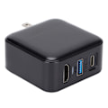 Miniatyrbilde 4 av 8: Hurtigladeradapterstøtte TV-modus HD Multimedia Interface AC-adapterlader for SwitchUS-plugg
