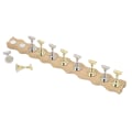 Miniatyrbillede 8 af 8: Nail Display Stand Manicure Tool Wave Edge Træbase Magnetisk Nail Practice Stand med 10 stk stativer
